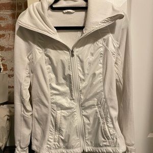 white lulu lemon jacket